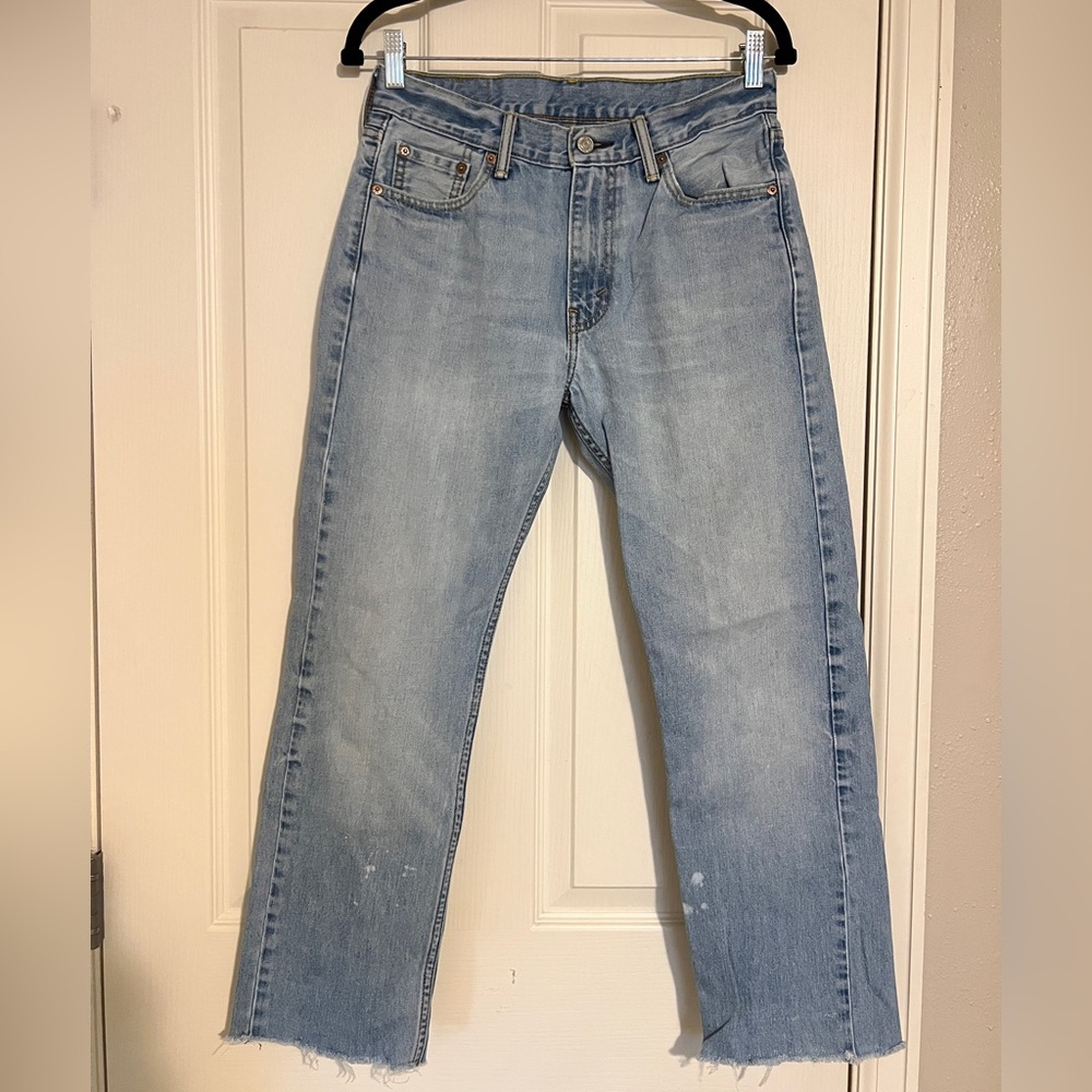 Levi's 513 Light Blue Straight Men's Jeans